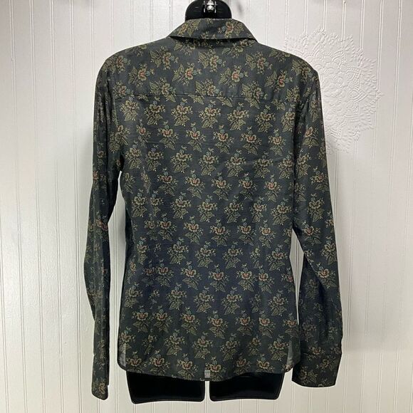 EDDIE BAUER Semi Sheer Blouse - Picture 4 of 5